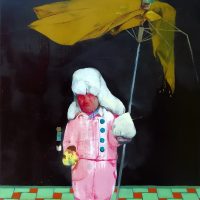 "Firn" (2016) 170 x 130 cm / Öl auf Leinwand